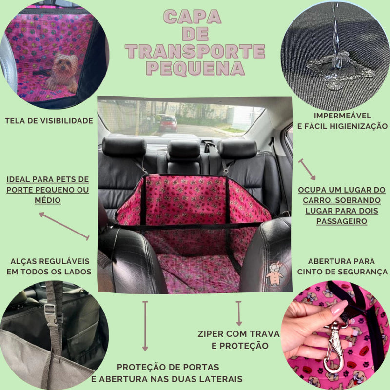 Capa Pet -P/  Transporte no Carro