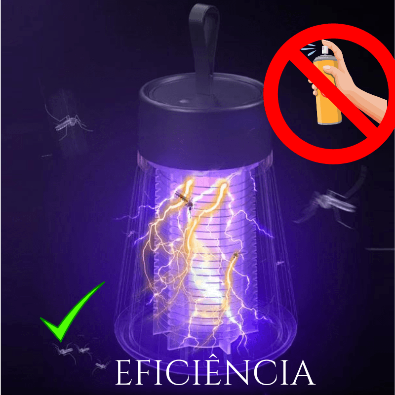 NOVA Armadilha Elétrica Anti-Mosquitos killer Lamp - GÊNESE 